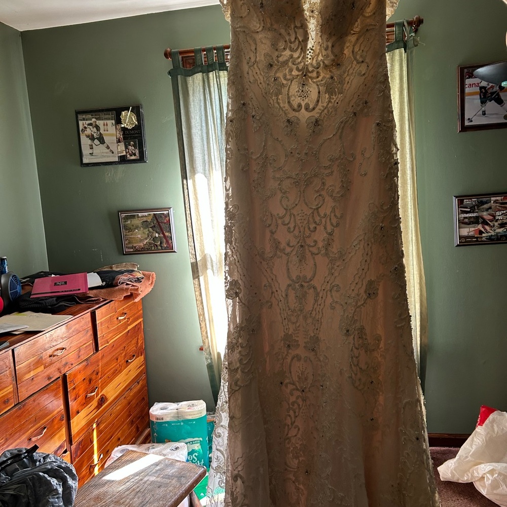Elegant Beaded Gown